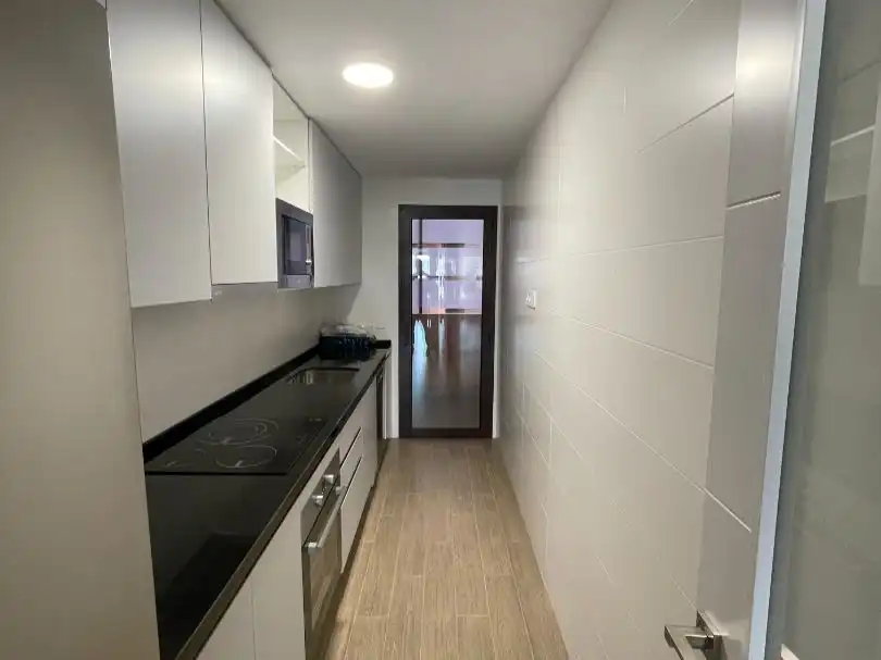 Piso de alquiler en Bulevar Louis Pasteur, 17, El Tejar - Hacienda Bizcochero Cocina de Piso de alquiler en Málaga con Aire acondicionado, Calefacción y Terraza