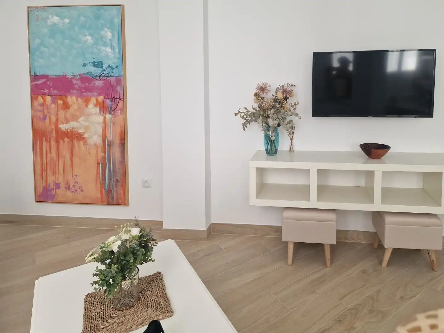 Apartments for rent in Calle Obispo Cuevas, 5, Úbeda Living room of Apartments for rent in Úbeda with Air Conditioner, Heating and Furnished
