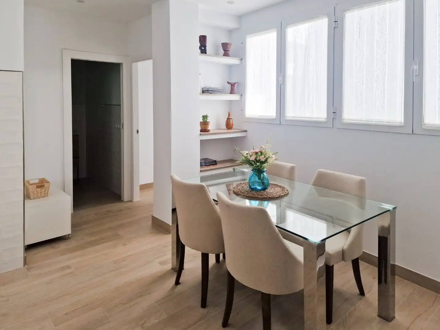 Apartments for rent in Calle Obispo Cuevas, 5, Úbeda Dining room of Apartments for rent in Úbeda with Air Conditioner, Heating and Furnished