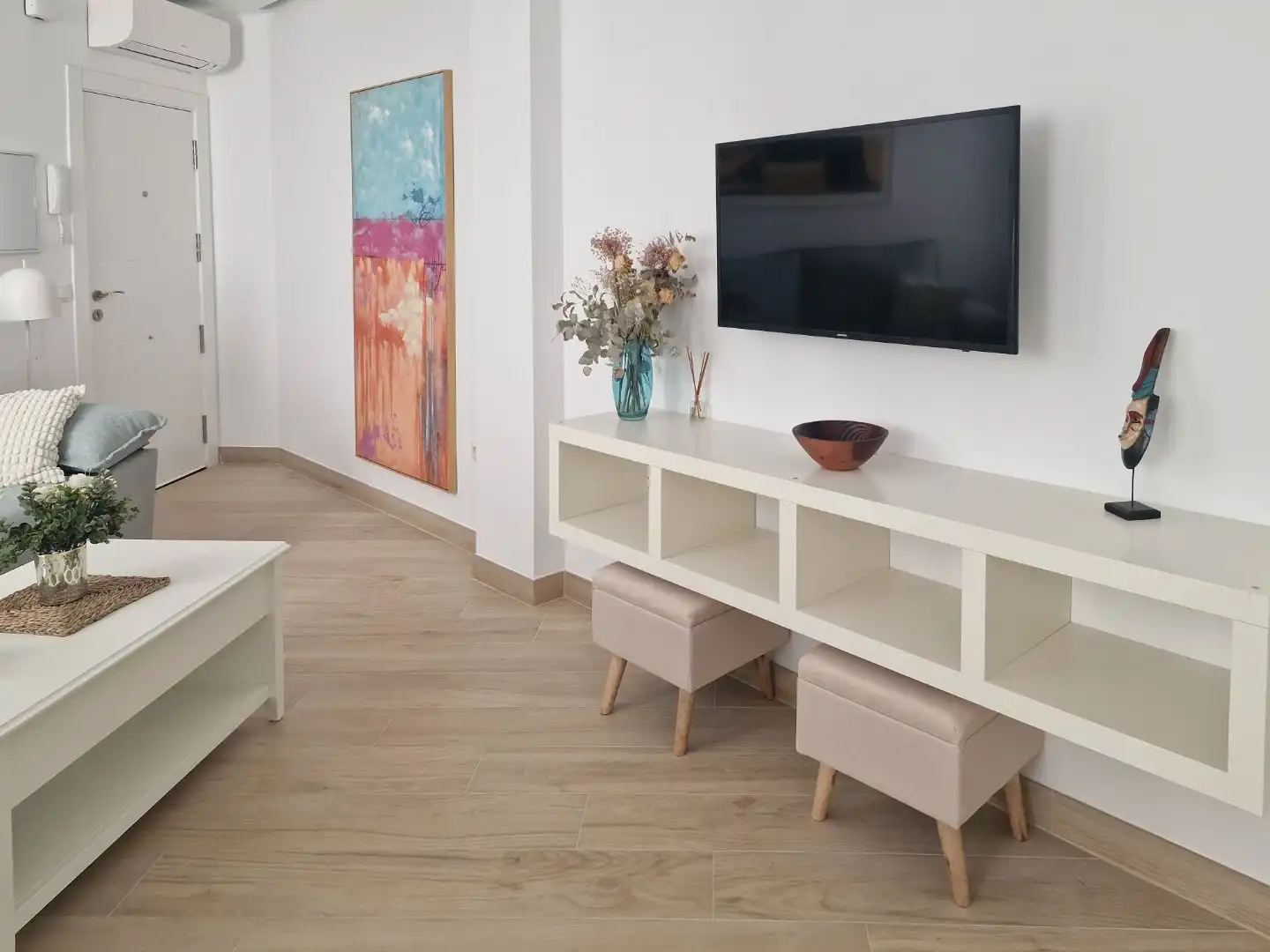 Apartments for rent in Calle Obispo Cuevas, 5, Úbeda Living room of Apartments for rent in Úbeda with Air Conditioner, Heating and Furnished