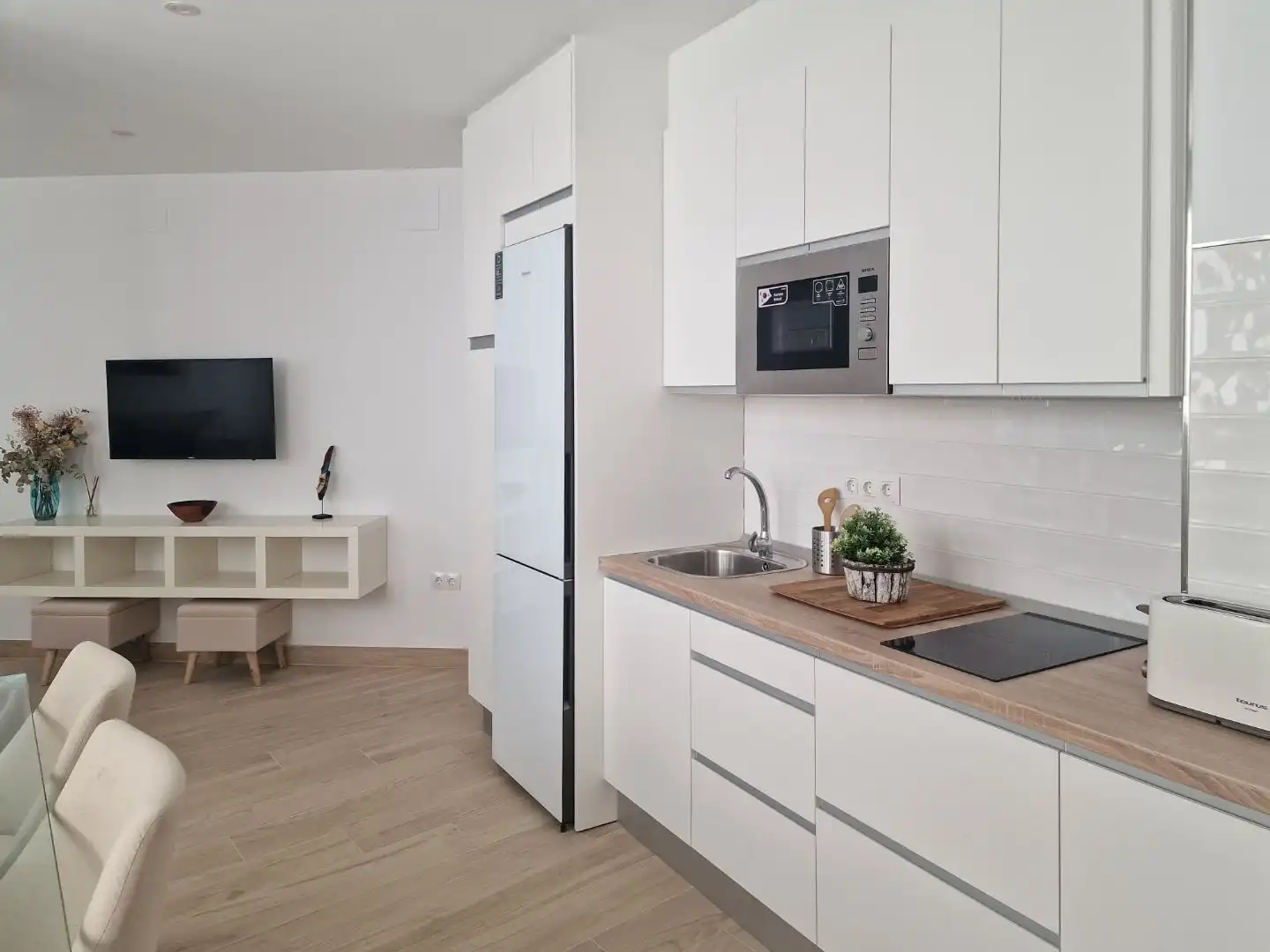 Apartments for rent in Calle Obispo Cuevas, 5, Úbeda Kitchen of Apartments for rent in Úbeda with Air Conditioner, Heating and Furnished