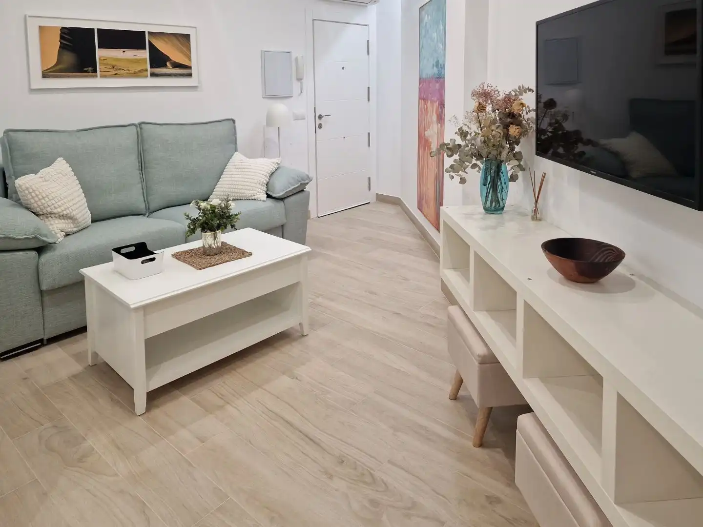Apartments for rent in Calle Obispo Cuevas, 5, Úbeda Living room of Apartments for rent in Úbeda with Air Conditioner, Heating and Furnished