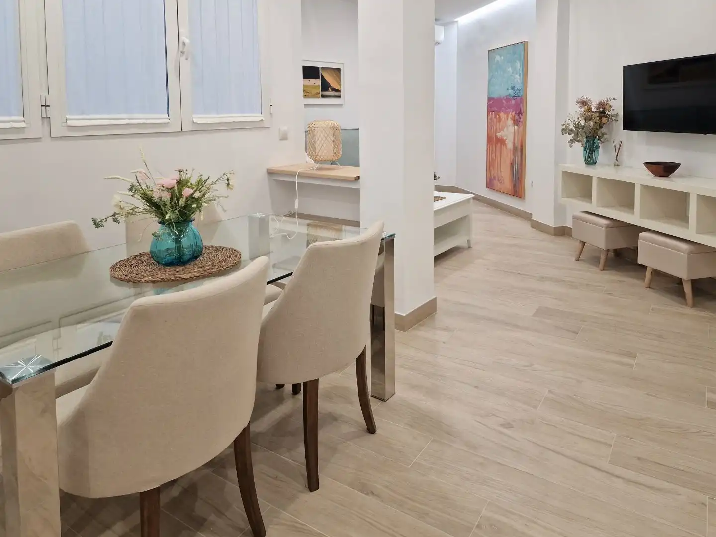 Apartments for rent in Calle Obispo Cuevas, 5, Úbeda Dining room of Apartments for rent in Úbeda with Air Conditioner, Heating and Furnished