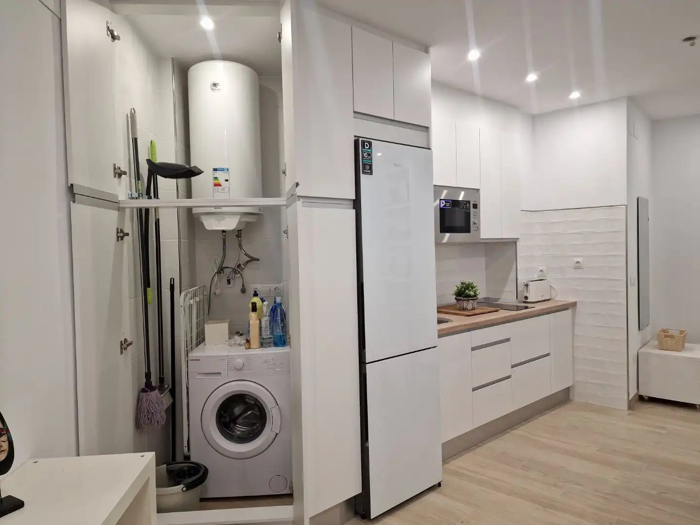 Apartments for rent in Calle Obispo Cuevas, 5, Úbeda Kitchen of Apartments for rent in Úbeda with Air Conditioner, Heating and Furnished
