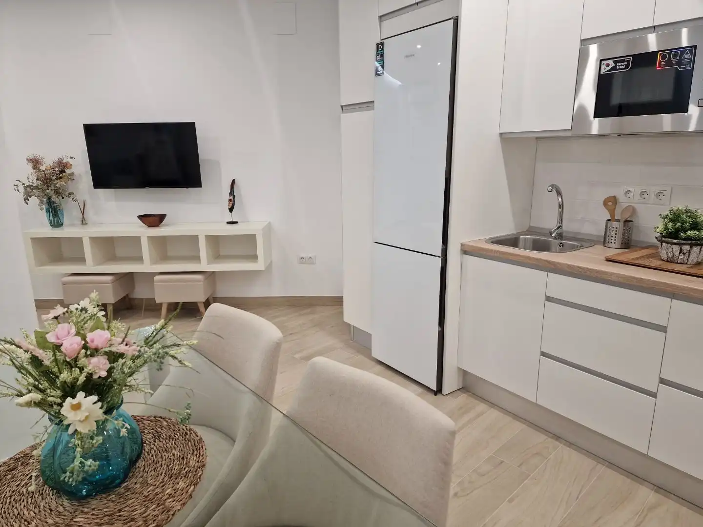Apartments for rent in Calle Obispo Cuevas, 5, Úbeda Kitchen of Apartments for rent in Úbeda with Air Conditioner, Heating and Furnished