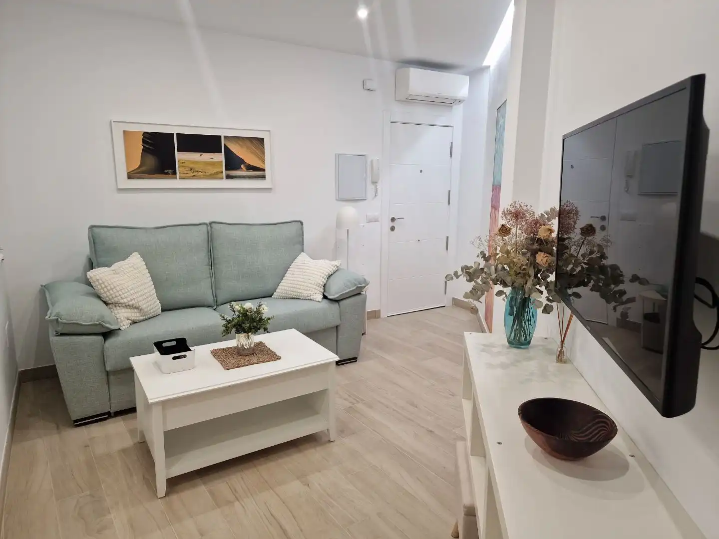 Apartments for rent in Calle Obispo Cuevas, 5, Úbeda Living room of Apartments for rent in Úbeda with Air Conditioner, Heating and Furnished