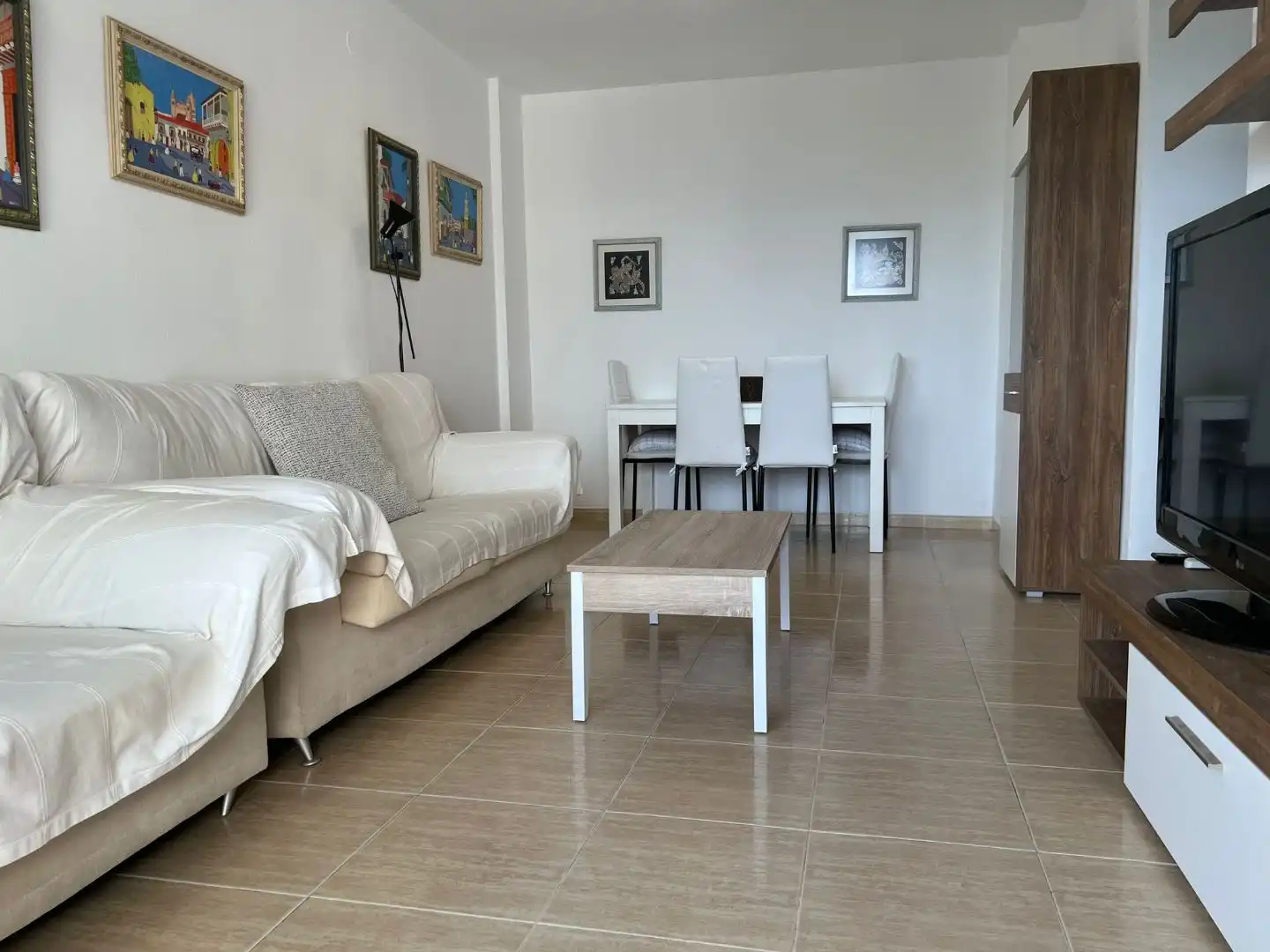 Wohnzimmer von Wohnung zum Verkauf in Daimús mit Klimaanlage und Terrasse