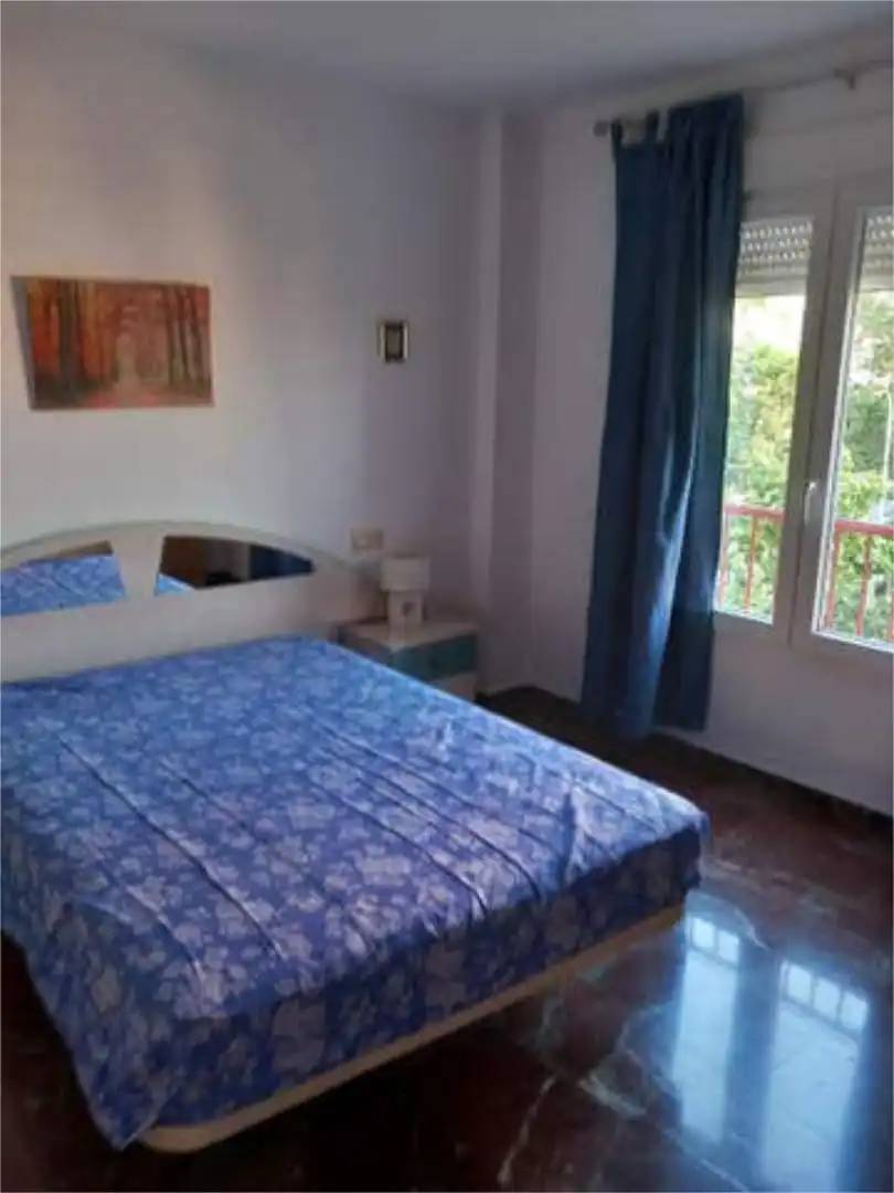 Bedroom of Flat for rent in Granada  with Terrace and Furnished