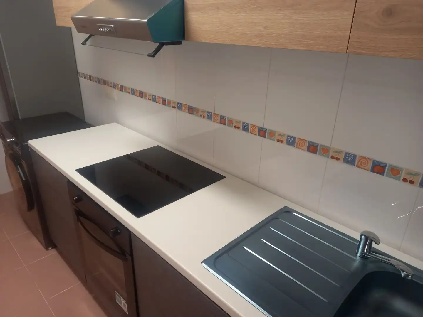 Flat for rent in Calle Catania, 8, Aguadulce Norte Kitchen of Flat for rent in Roquetas de Mar with Air Conditioner and Terrace