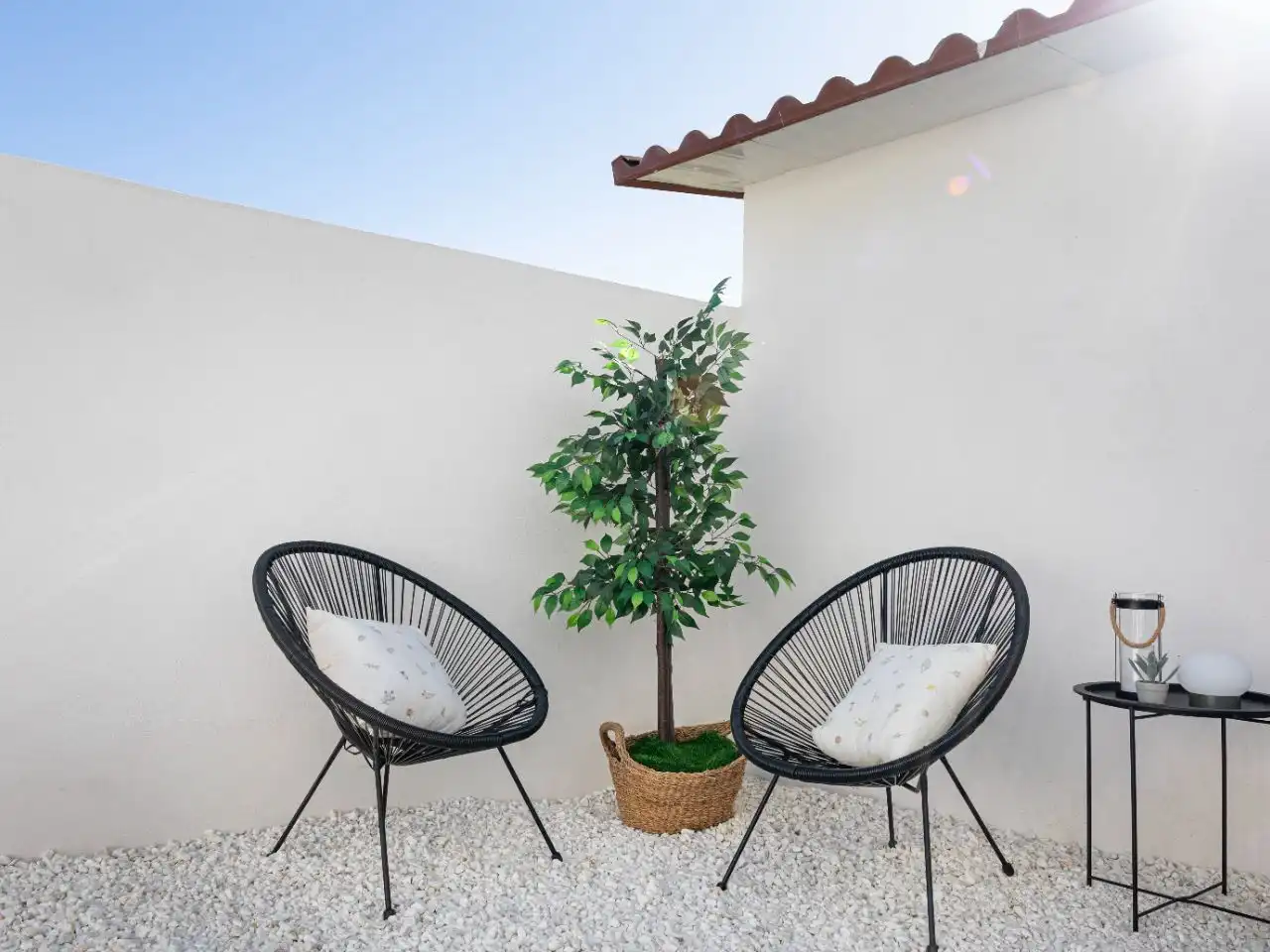 Einfamilien-Reihenhaus zum Verkauf in cálago, Vilanova de Arousa Terrasse von Einfamilien-Reihenhaus zum Verkauf in Vilanova de Arousa mit Heizung, Privatgarten und Abstellraum