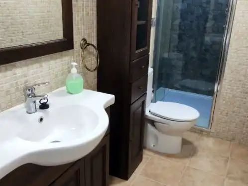 Badezimmer von Wohnung zur Miete in Palencia mit Heizung und Möbliert