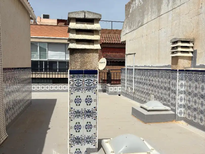 Terrasse von Wohnung zum Verkauf in Alcantarilla mit Klimaanlage, Terrasse und Balkon