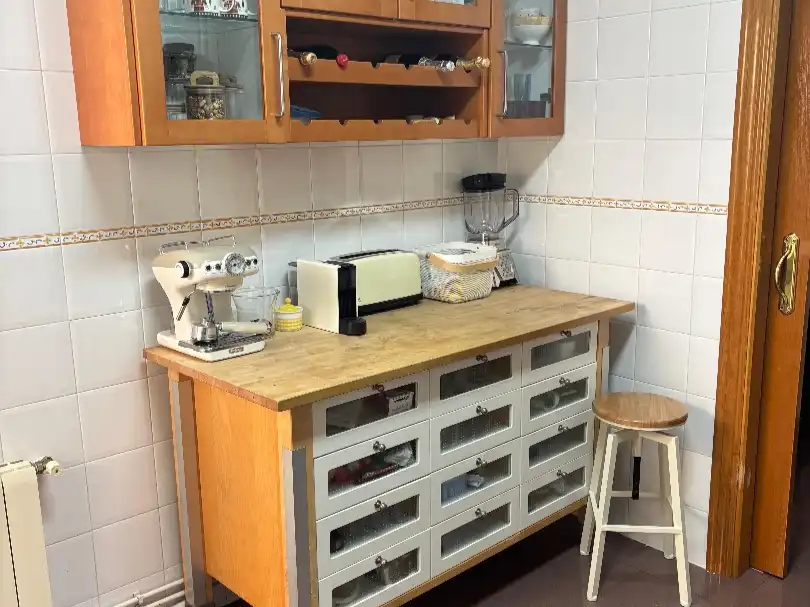 Küche von Wohnung zum Verkauf in Alcantarilla mit Klimaanlage, Terrasse und Balkon