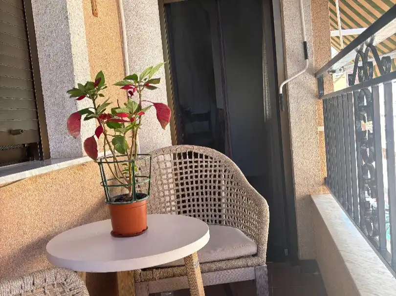 Terrasse von Wohnung zum Verkauf in Alcantarilla mit Klimaanlage, Terrasse und Balkon