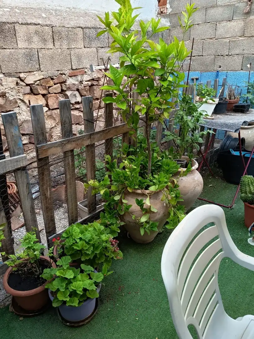 Casa adosada en venta en Calle de Eugenio Fernández, 13, Villamanrique Terraza de Casa adosada en venta en Villamanrique con Jardín privado y Amueblado