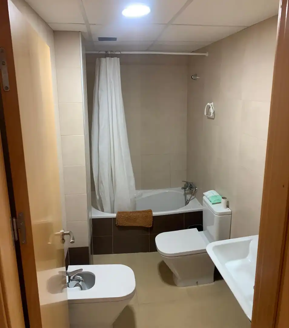 Bathroom of Flat for rent in Albox  with Terrace, Storage room and Furnished
