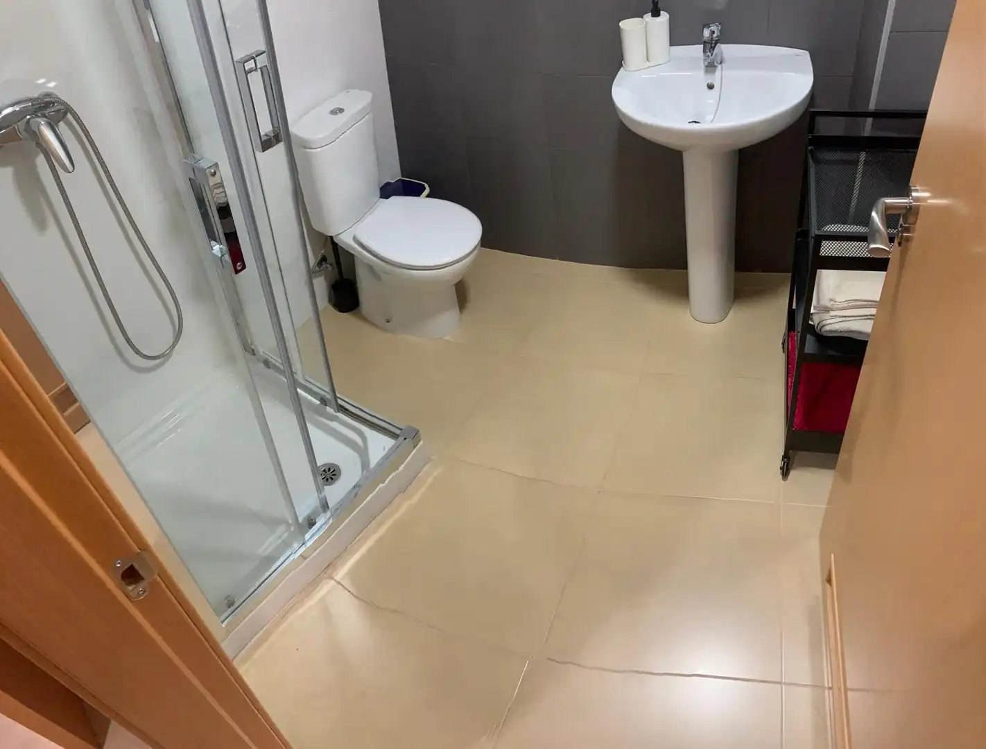 Bathroom of Flat for rent in Albox  with Terrace, Storage room and Furnished