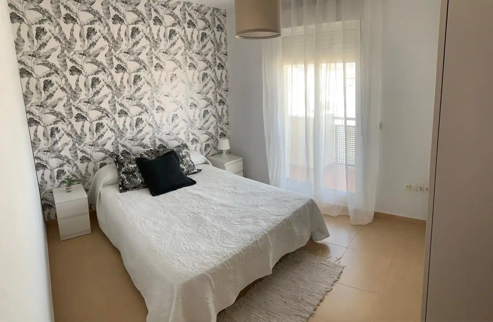 Bedroom of Flat for rent in Albox  with Terrace, Storage room and Furnished