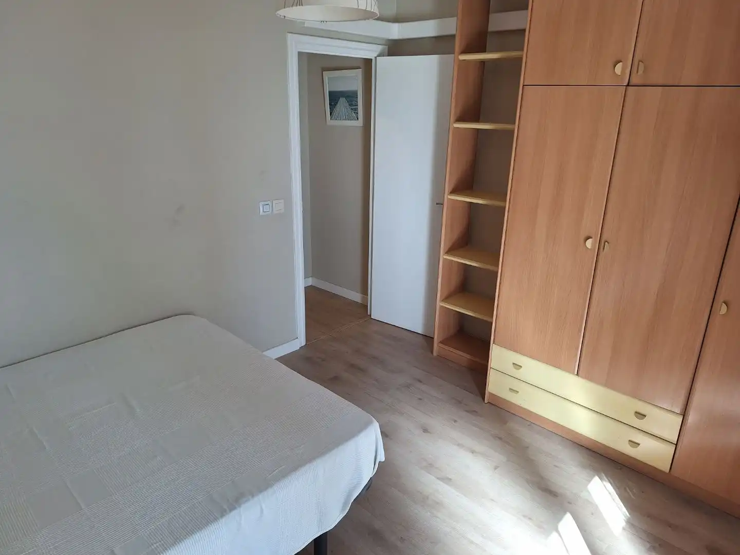 Bedroom of Flat for rent in Lleida  with Heating, Furnished and Balcony