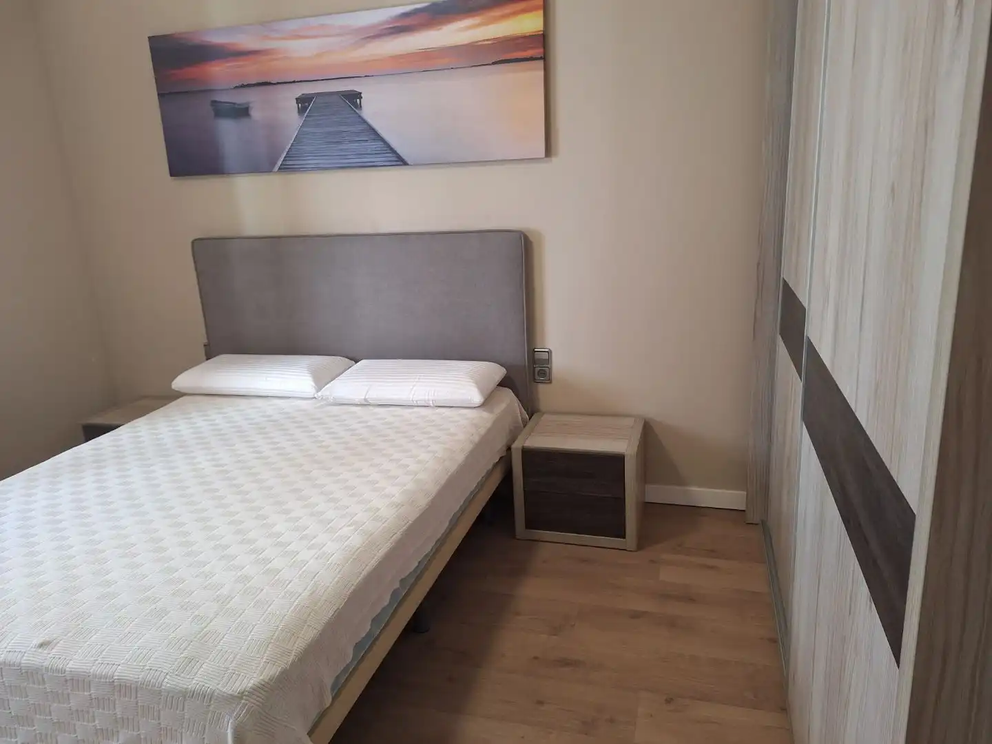 Bedroom of Flat for rent in Lleida  with Heating, Furnished and Balcony