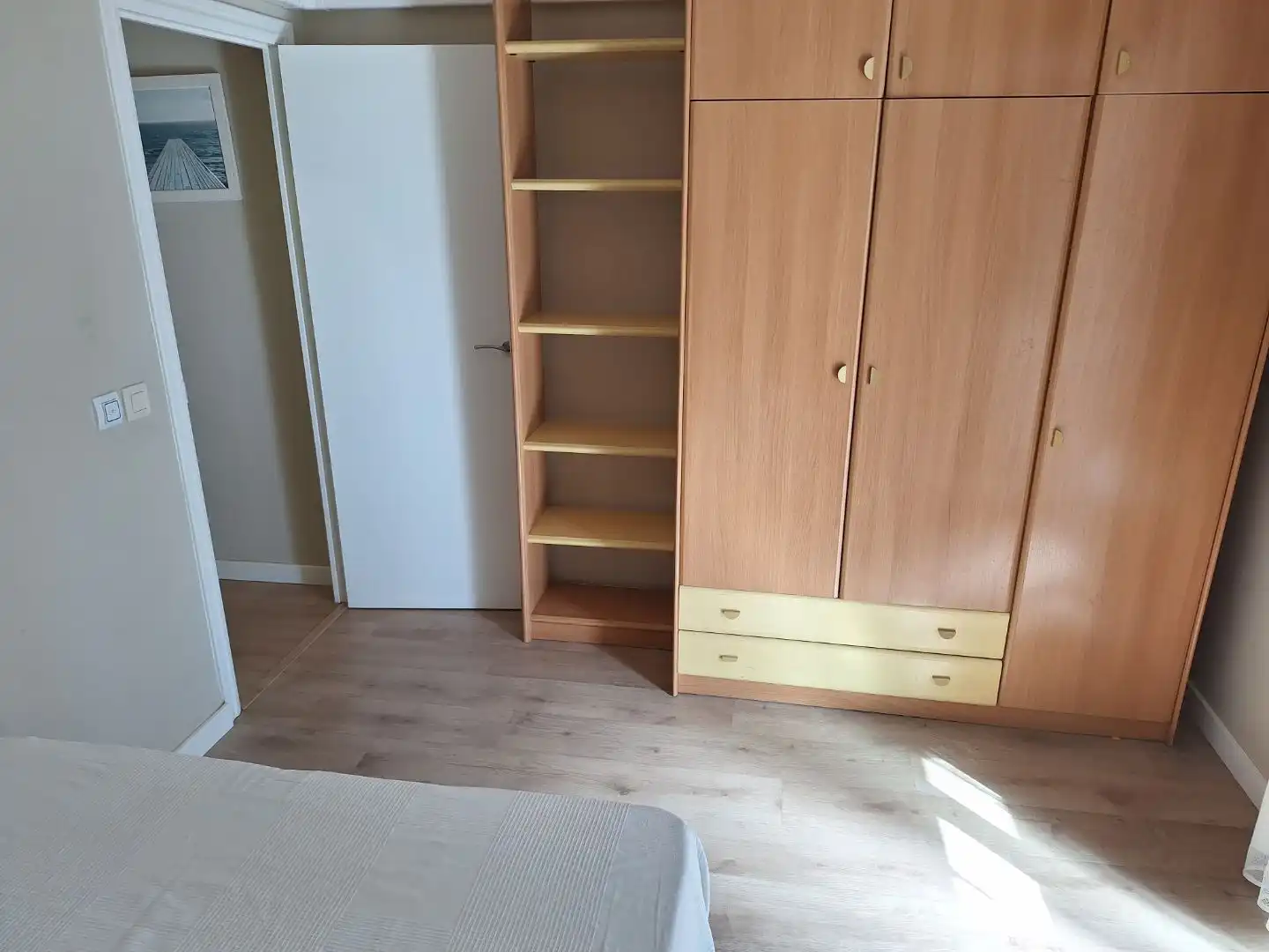 Bedroom of Flat for rent in Lleida  with Heating, Furnished and Balcony