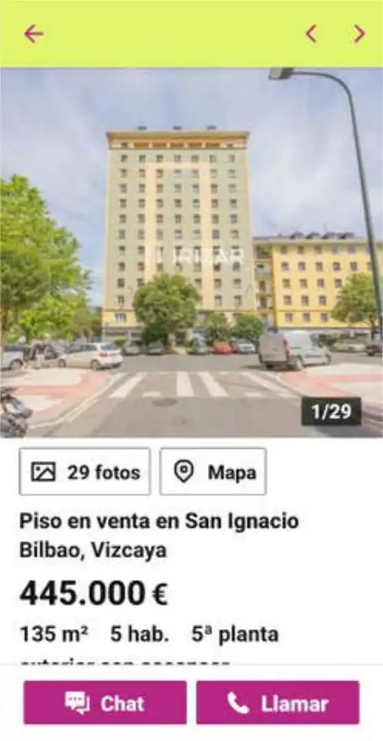 Exterior view of Flat for sale in Bilbao 
