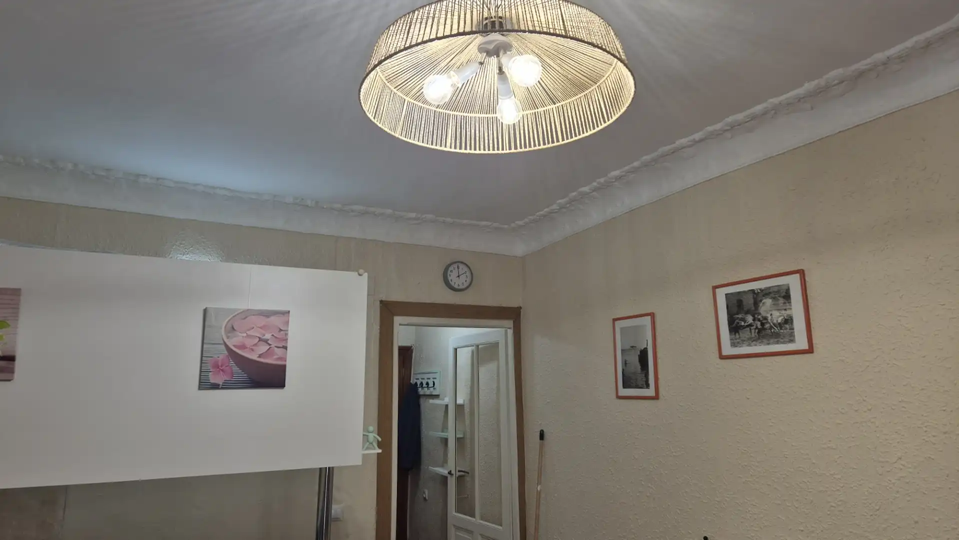 Schlafzimmer von Wohnung zur Miete in  Pamplona / Iruña mit Heizung, Parkett und Möbliert
