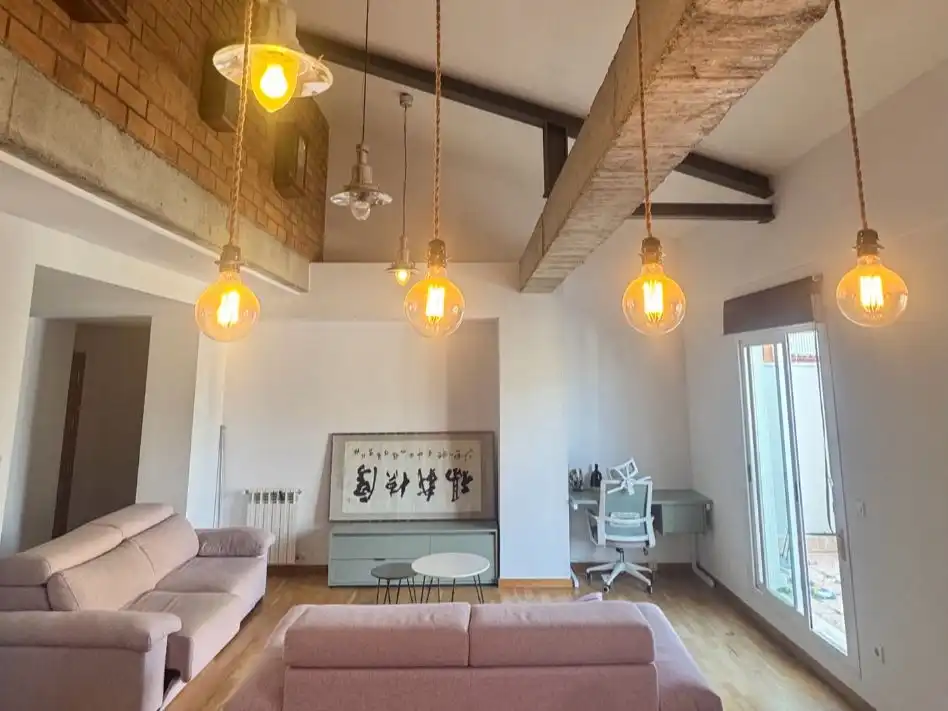 Attic for sale in Plaza del Mercado, 13, Barbastro Living room of Attic for sale in Barbastro with Terrace