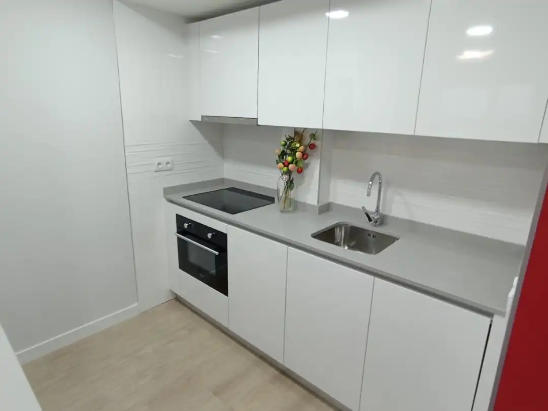 Kitchen of Flat for rent in Valladolid  with Heating, Terrace and Storage room