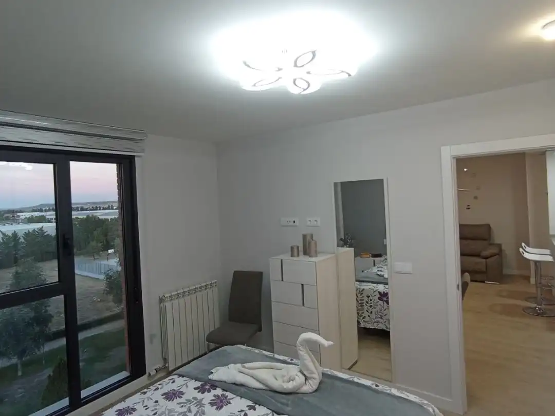 Bedroom of Flat for rent in Valladolid  with Heating, Terrace and Storage room