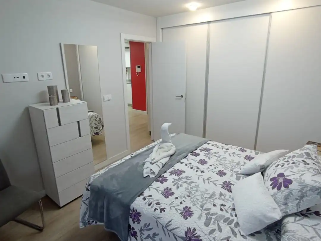 Bedroom of Flat for rent in Valladolid  with Heating, Terrace and Storage room