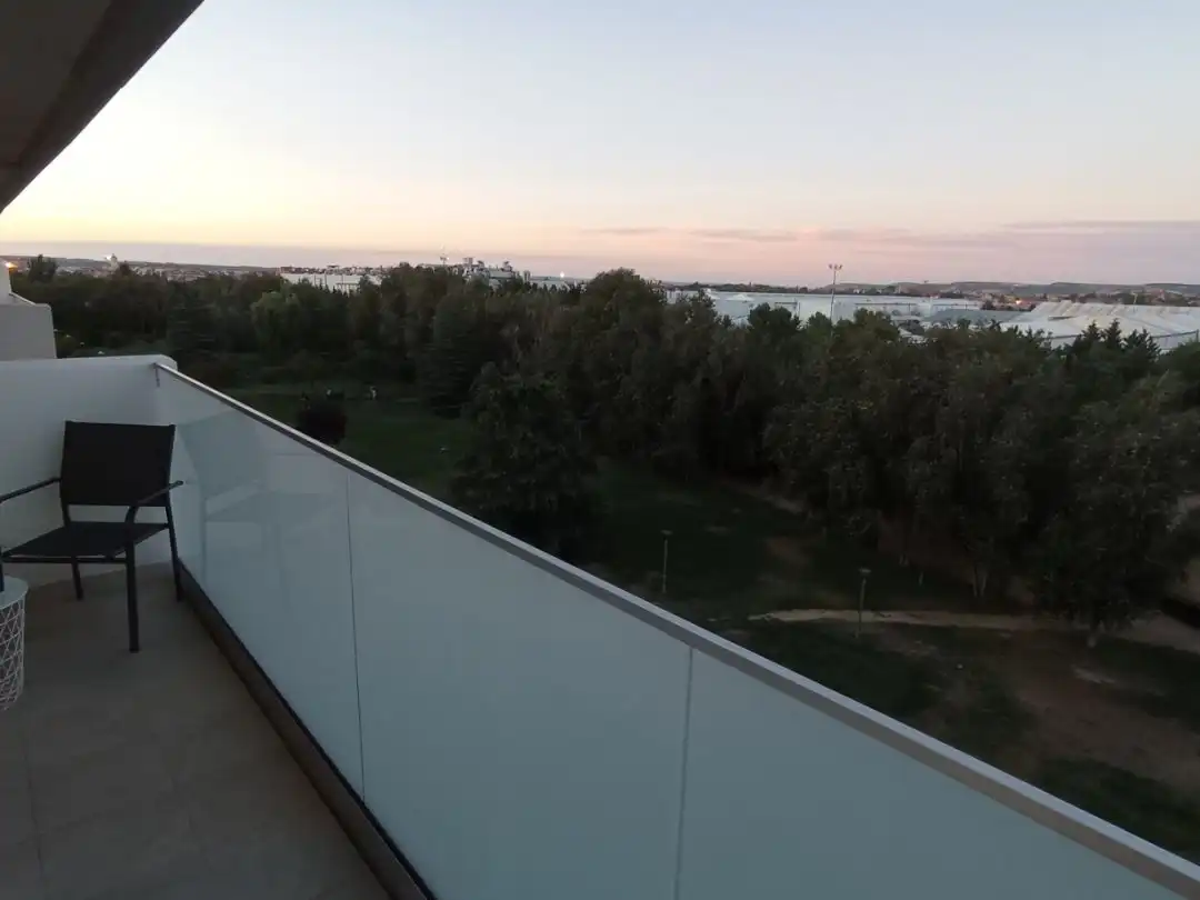 Terrace of Flat for rent in Valladolid  with Heating, Terrace and Storage room