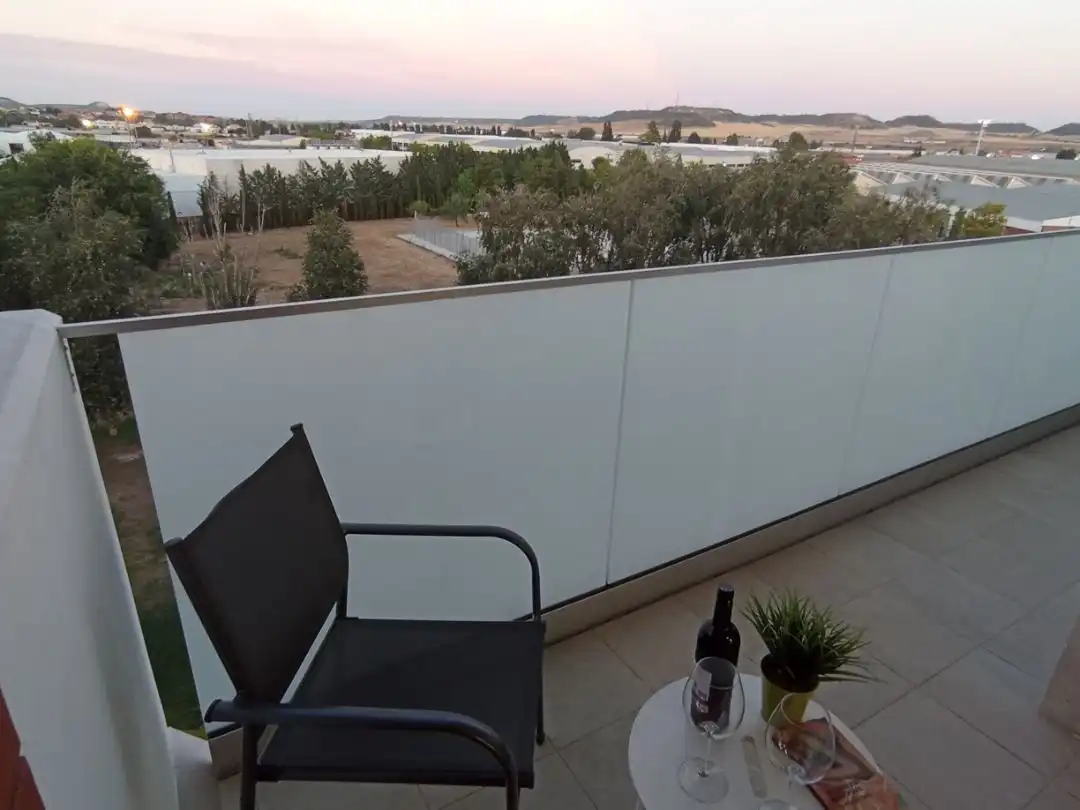 Terrace of Flat for rent in Valladolid  with Heating, Terrace and Storage room