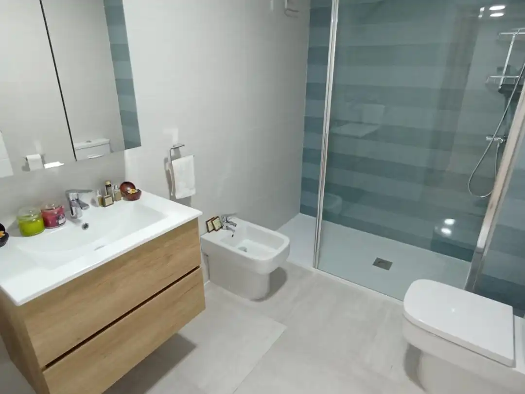 Bathroom of Flat for rent in Valladolid  with Heating, Terrace and Storage room