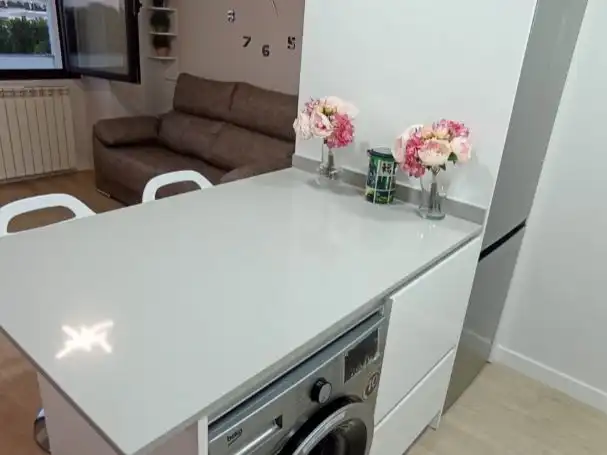 Kitchen of Flat for rent in Valladolid  with Heating, Terrace and Storage room