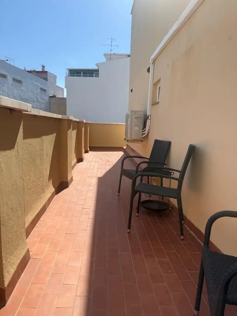 Attic for rent in Calle Victoria, 35, La Victoria Terrace of Attic for rent in Málaga with Air Conditioner, Terrace and Furnished