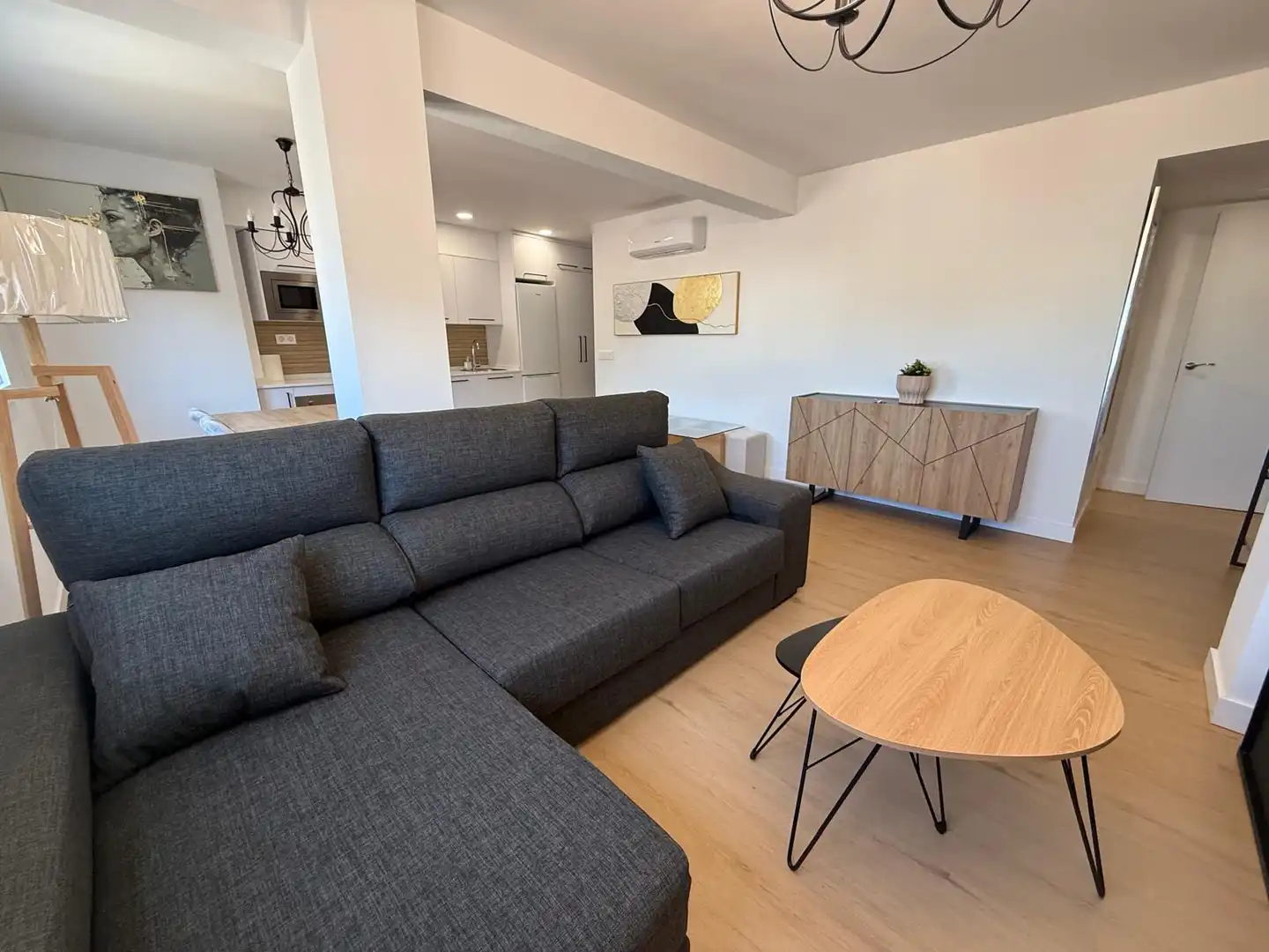 Attic for rent in Calle Victoria, 35, La Victoria Living room of Attic for rent in Málaga with Air Conditioner, Terrace and Furnished