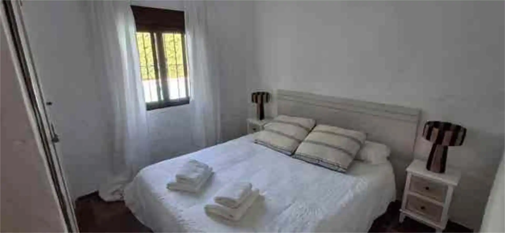 Habitación de Casa adosada de alquiler en Tarifa con Jardín privado, Terraza y Trastero