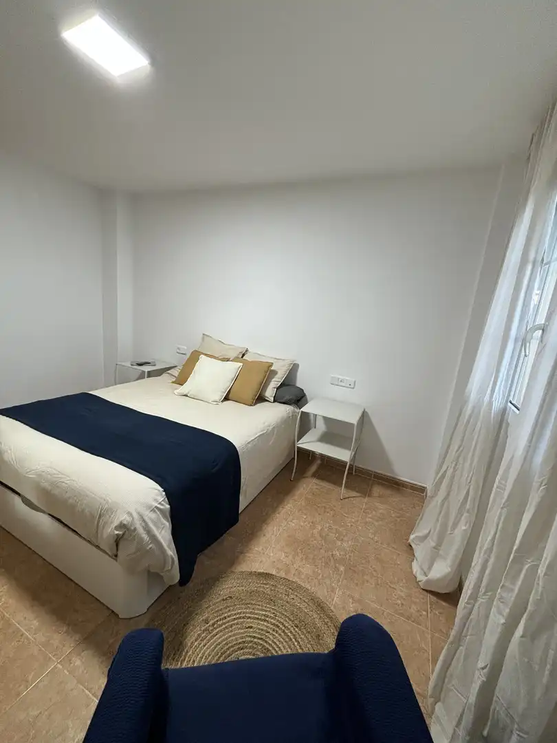 Flat for sale in Carretera de Almería, 693, El Puerto Bedroom of Flat for sale in Roquetas de Mar with Air Conditioner, Heating and Private garden