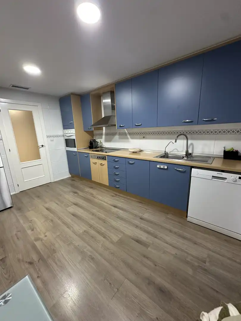 Piso de alquiler en Calle Madre Teresa de Calcuta, 4, Vistahermosa Cocina de Piso de alquiler en Alicante / Alacant con Aire acondicionado, Calefacción y Jardín privado
