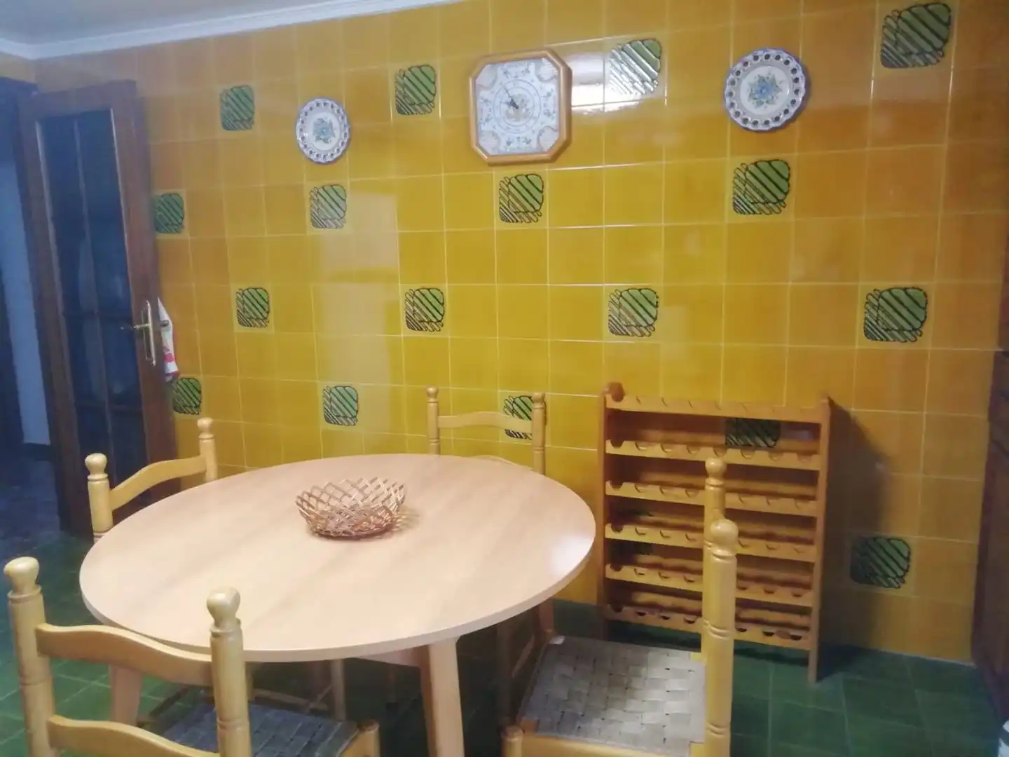 Cuina de Pis de lloguer en Cullera amb Calefacció, Moblat i Balcó
