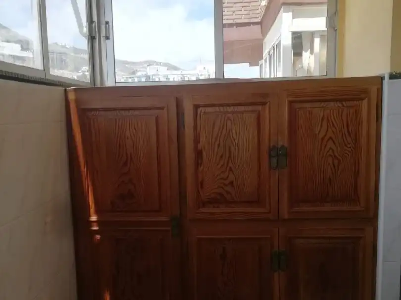 Cuina de Pis de lloguer en Cullera amb Calefacció, Moblat i Balcó