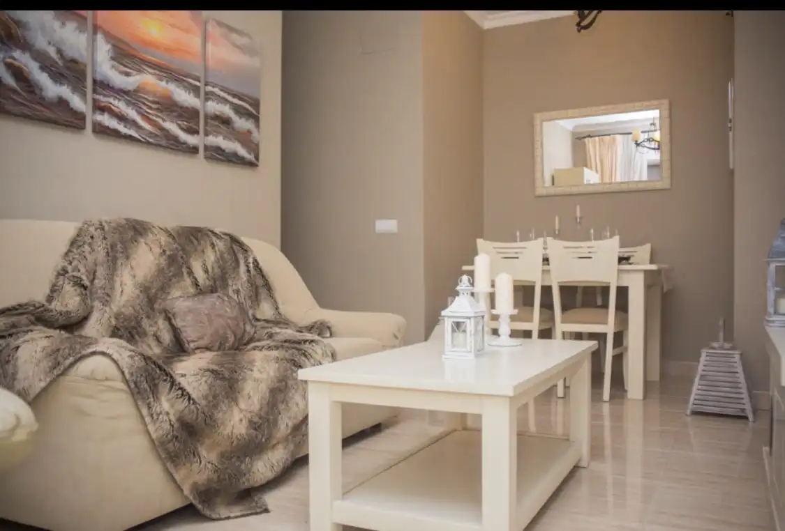 Flat for rent in Calle Doctor Jiménez Díaz, Virgen del Mar Living room of Flat for rent in Rota with Air Conditioner, Storage room and Furnished