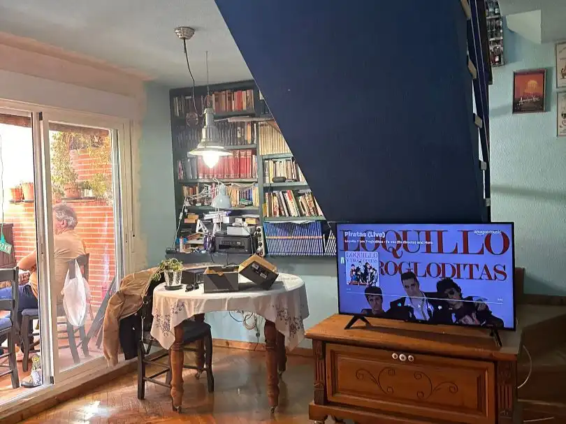 Sala d'estar de Pis en venda en San Sebastián de los Reyes amb Terrassa