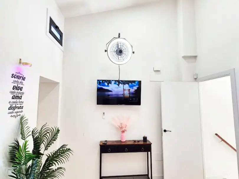 Casa adosada en venta en Calle Mayor, 1, Churra Sala de estar de Casa adosada en venta en Murcia con Aire acondicionado, Calefacción y Amueblado