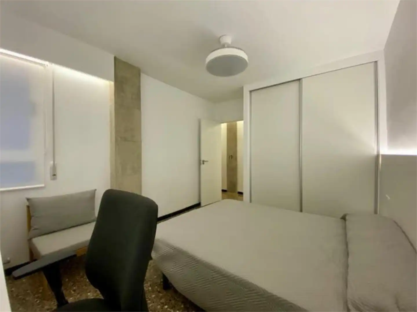 Wohnung zur Miete in Carretas - Pajarita Schlafzimmer von Wohnung zur Miete in Albacete mit Terrasse und Möbliert