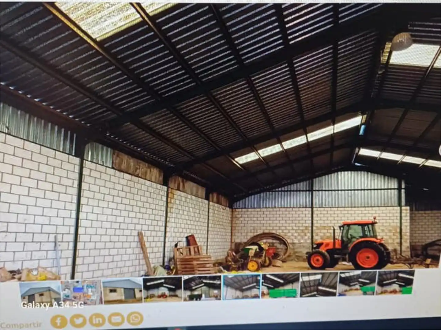 Exterior view of Industrial buildings for rent in Los Hinojosos  