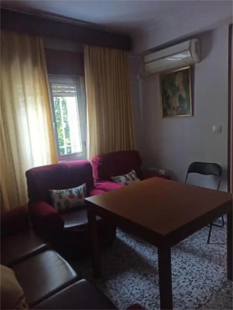 Living room of Flat for rent in Sevilla  with Terrace and Furnished