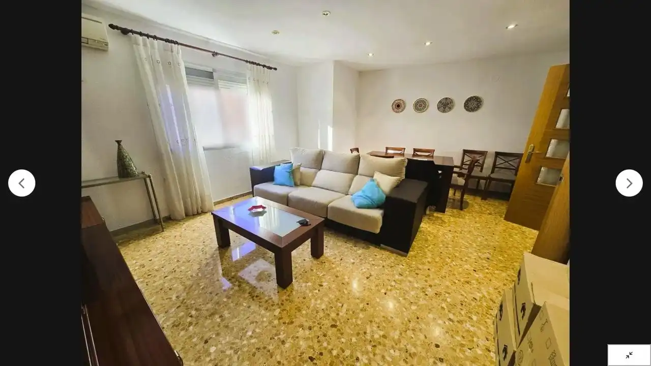 Piso en venta en Carrer de Bonifaci Ferrer, 23, La Raïosa Sala de estar de Piso en venta en Valencia Capital con Aire acondicionado y Balcón