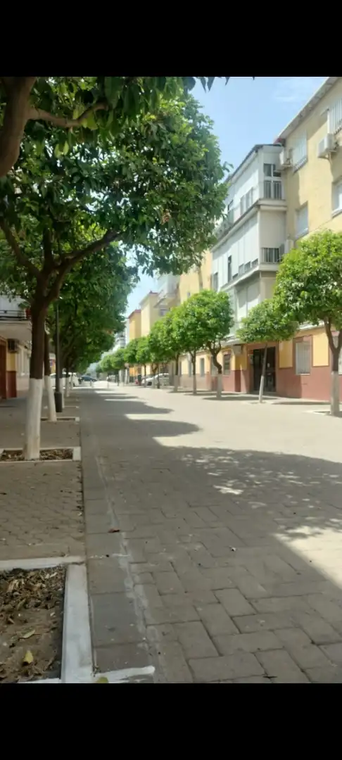 Exterior view of Flat for share in Sevilla  with Air Conditioner, Heating and Private garden